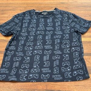 Old Navy Dark Blue Gaming Tee